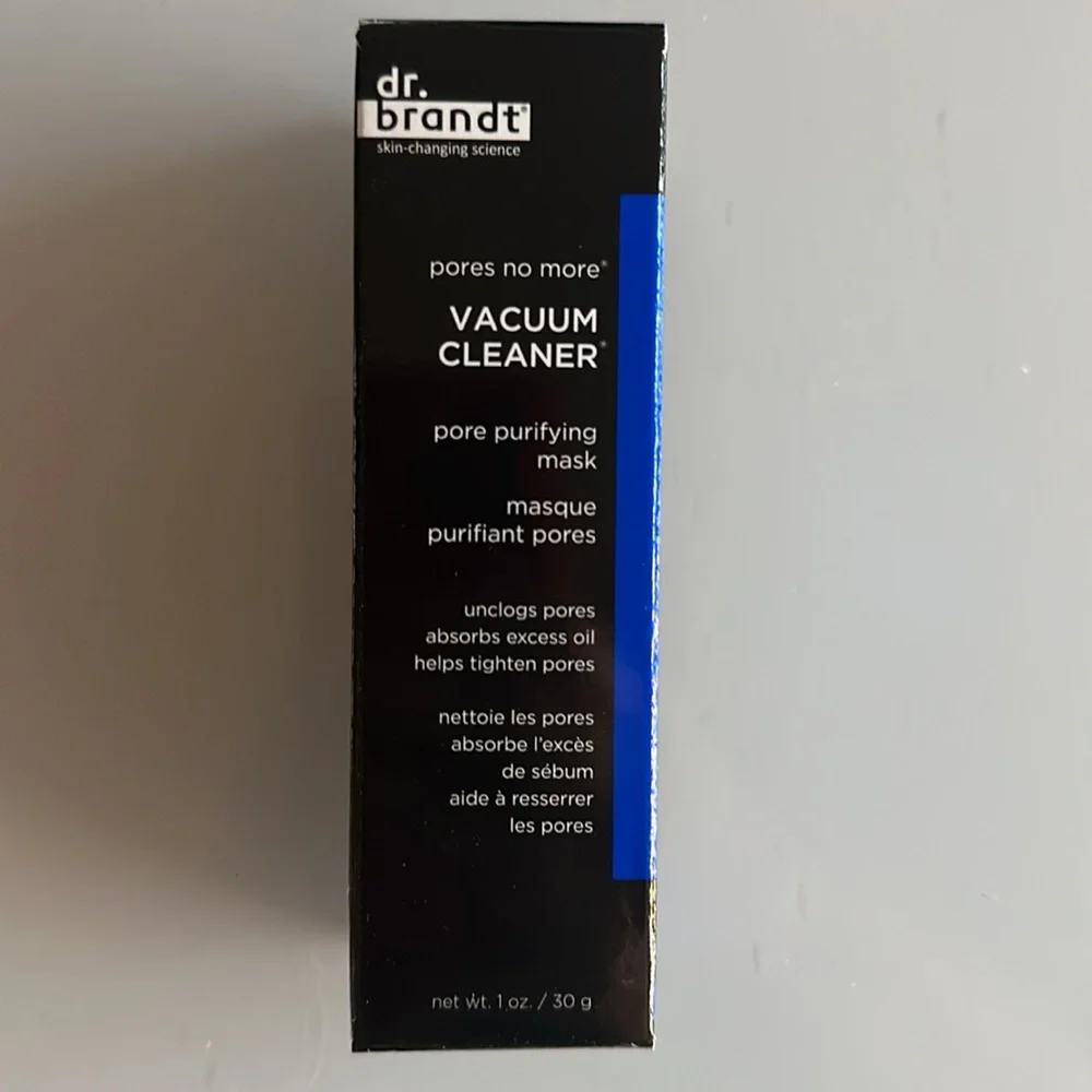 DR. BRANDT SKINCARE Pores No More Vacuum Cleaner Pore Purifying Mask NEW